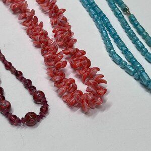 Vintage Beaded Necklaces - Bundle of 3